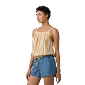 Prana Little Palm Organic Cotton Cami Tank Top, XS